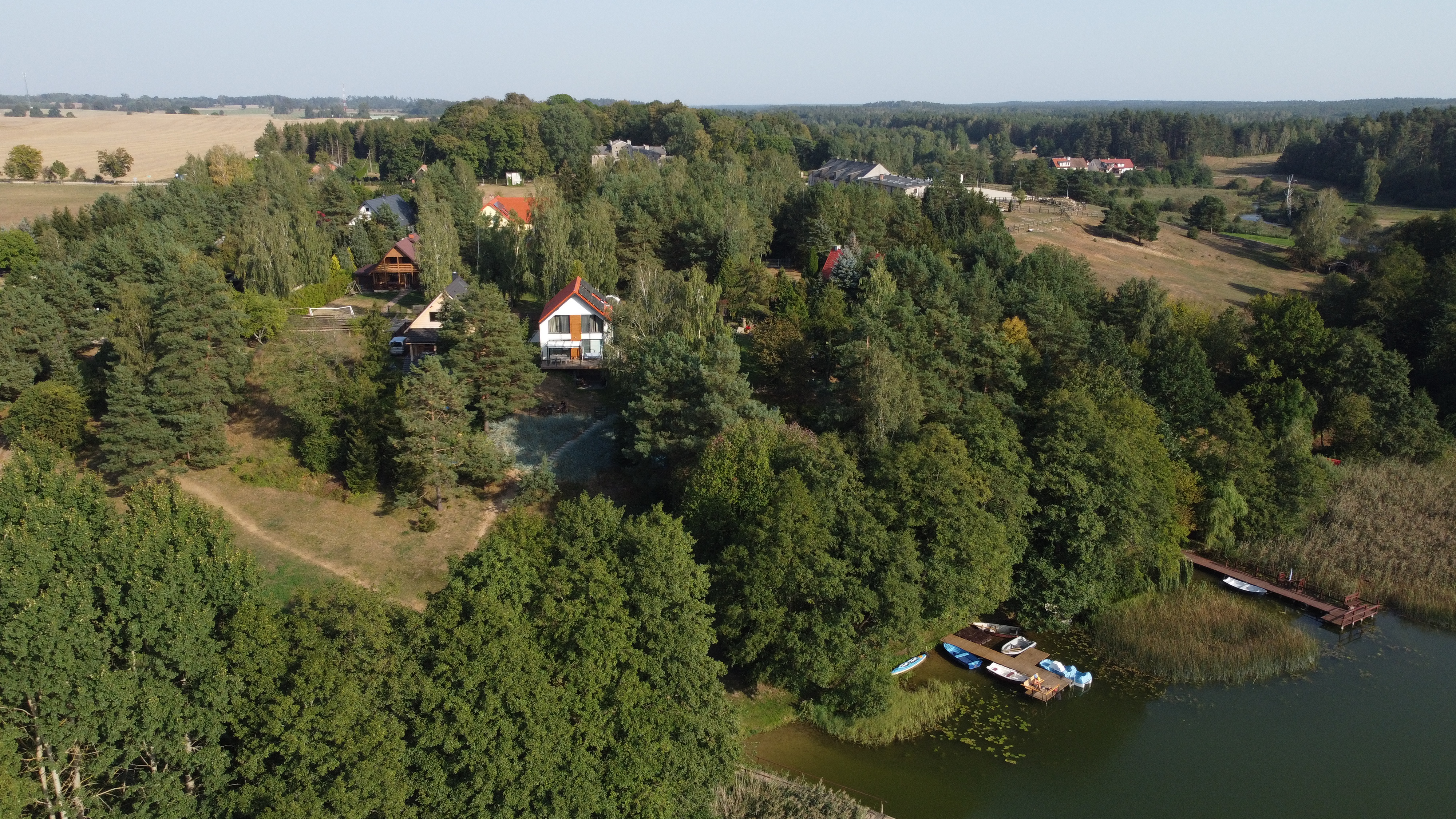 GajaHouse — panorama z drona